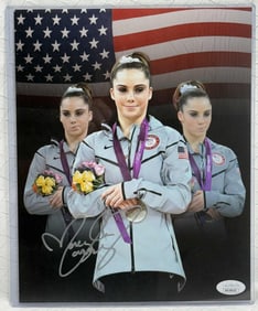 McKayla Maroney Signed 8×10 Photo — Not Impressed Pose, 2012 London Olympics, JSA