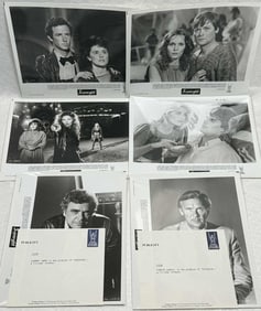 11984 Tri-Star Pictures Supergirl Original Press Photo Set (9) with Typed Publicity Caption Sheets
