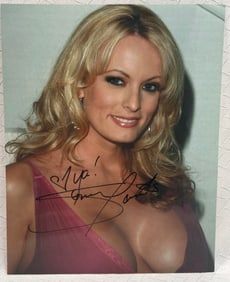 Stormy Daniels Signed 8x10 Photograph with Certificate of Authenticity