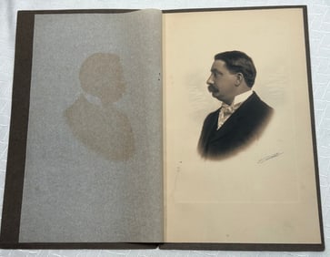 Antique Portrait Photograph by Lee Bros., Twin Cities — W.S. Harrison (Uncle Will) — Circa