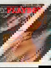 Linda Lovelace Signed Playboy Magazine – February 1975 (With COA)