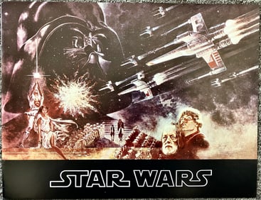 1977 STAR WARS “A New Hope” Theatrical Lobby Program – MINT MUSEUM CONDITION –