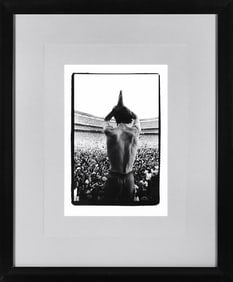 Mick Jagger “The Back” Concert Photograph, Framed, Hard Rock Hotel Las Vegas
