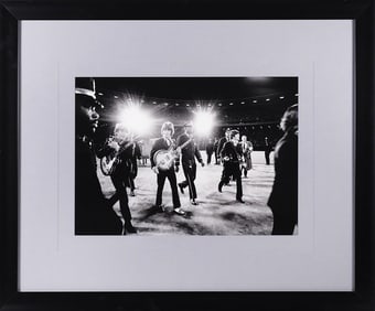 The Beatles at Candlestick Park, 1966, Photograph by Jim Marshall, Framed, Hard Rock Hotel Las Vegas