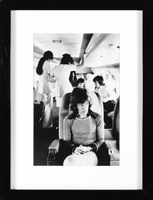 Mick Jagger Photograph by Jim Marshall, 1972, Hard Rock Hotel Las Vegas Display Print, Framed COA