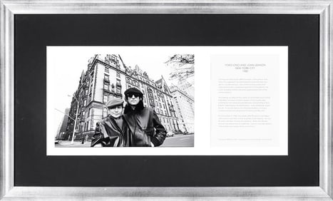 Joe Strummer – Original Photograph by Alan Tannenbaum, New York City, 1981, Framed - Hard Rock