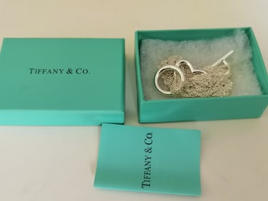 Tiffany & Co. Paloma Picasso Sterling Silver Mesh Bracelet with Heart Toggle, Signed