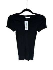 Michael Stars Black Fitted T-Shirt – Oversized Fit, New w/ Tags