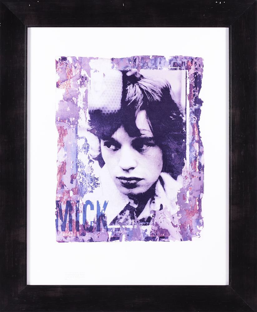 Mick Jagger – Original Print by Gered Mankowitz, Displayed at Hard Rock Casino Las Vegas (1 of 2)