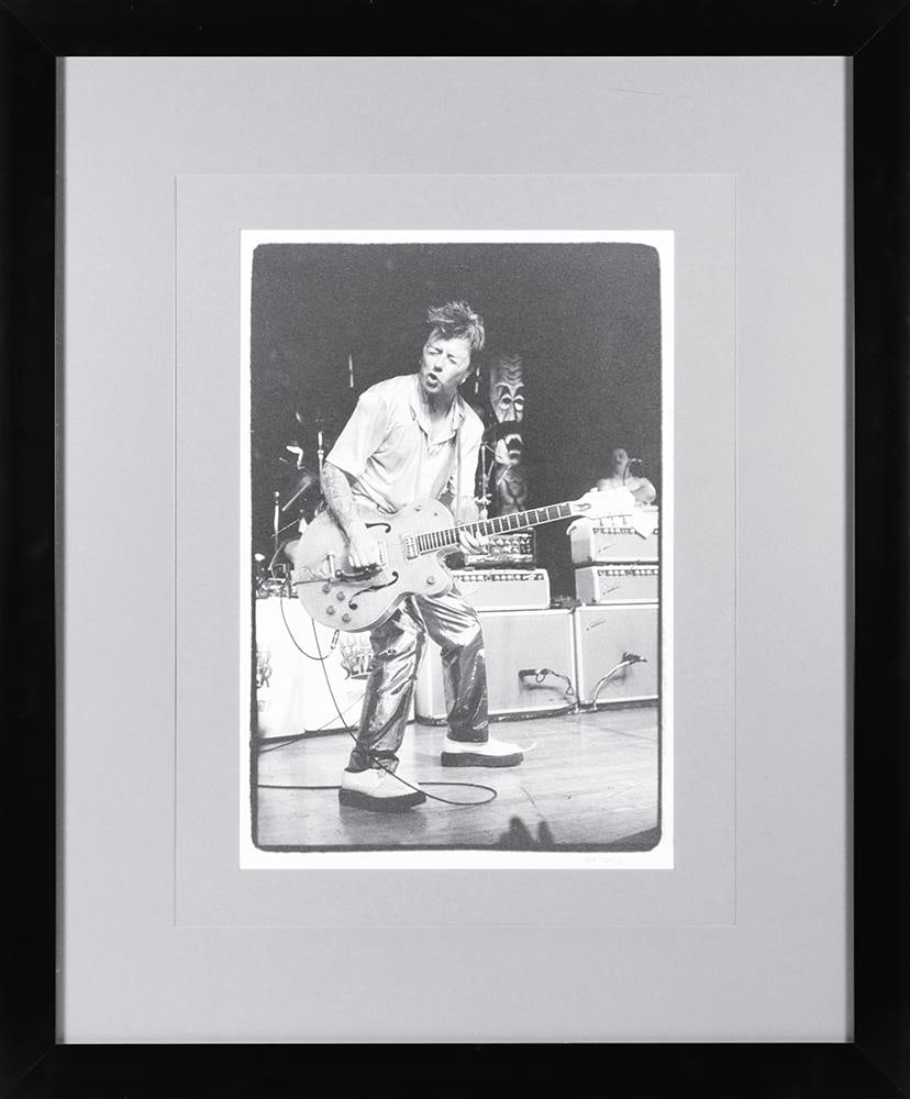 Brian Setzer Concert Photograph, Framed, Hard Rock Hotel & Casino Las Vegas (1 of 2)