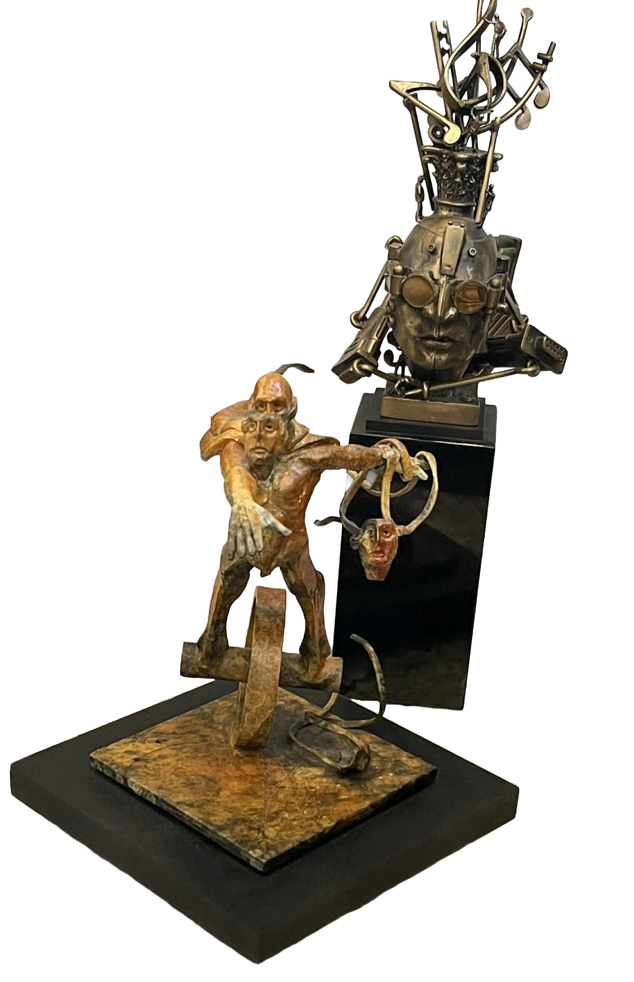 Theodore “Ted” Gall Two-Piece Bronze Collection – Signed & Attributed (1 of 10)