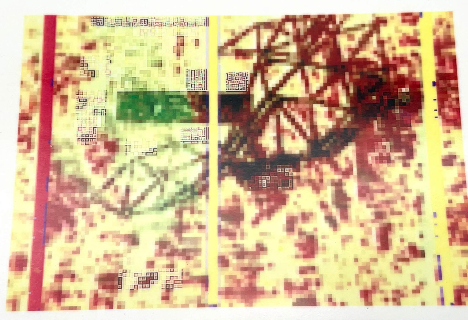 Judd Ne’eman Signed 1992 Unique Photograph “DD2” Computer Virus Image 1/1 (1 of 2)