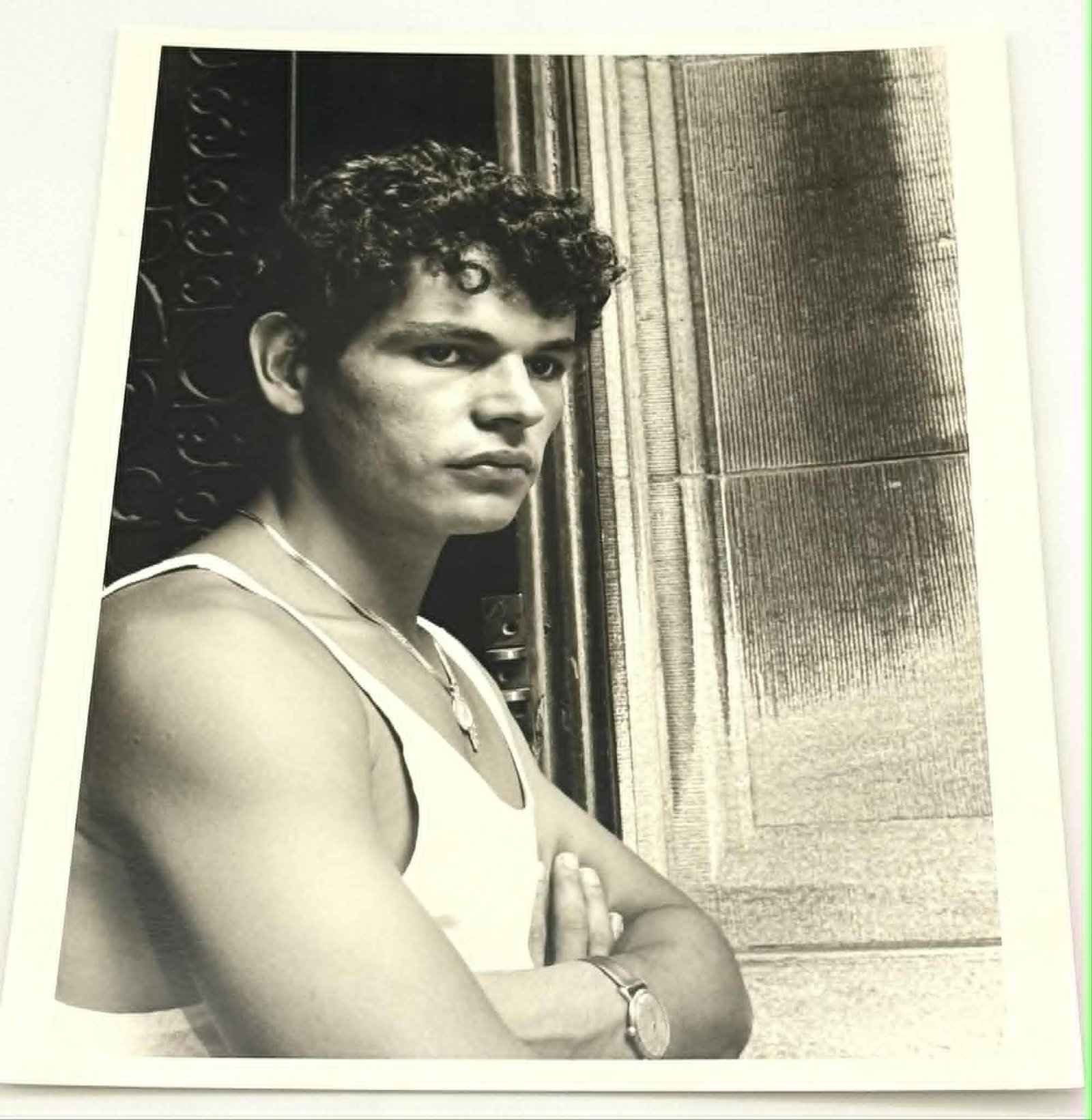 Joseph Caputo “Cesar” 1987 Silver Gelatin Photograph, Signed (1 of 3)