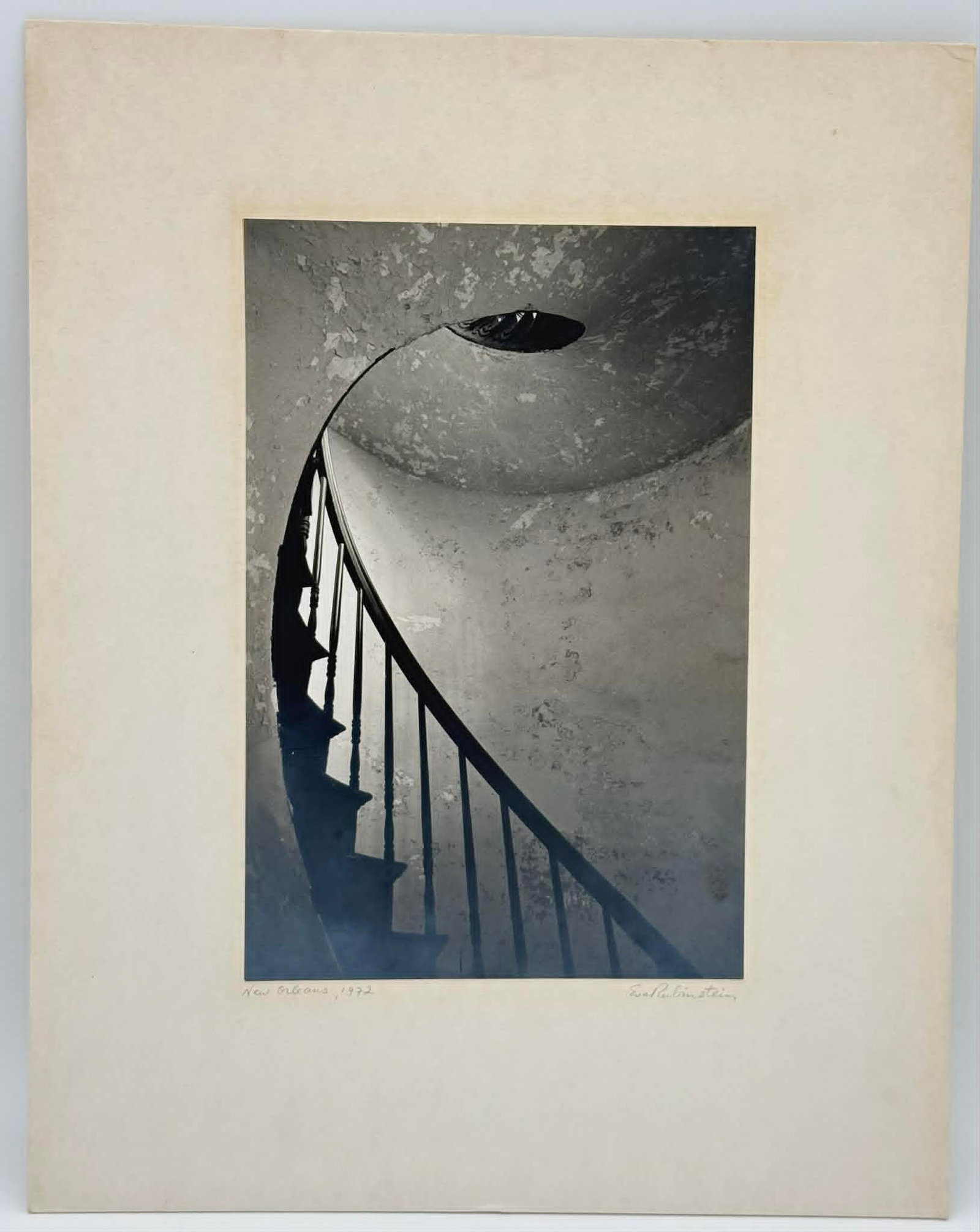 Eva Rubenstein “New Orleans, 1972” Signed Photograph, 11x14 Mat (1 of 4)