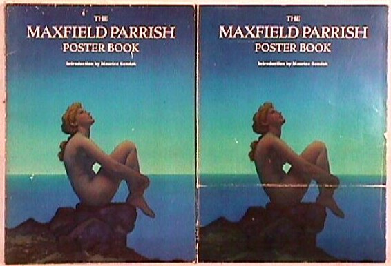Maxfield Parrish - Two Poster Books: This lot includes two 1974 Maxfield Parrish Poster Books. Each is in good condition. Sold as one lot. YOU CAN BID ON THIS LOT WITH CONFIDENCE. However, before bidding you should understand that eBay L