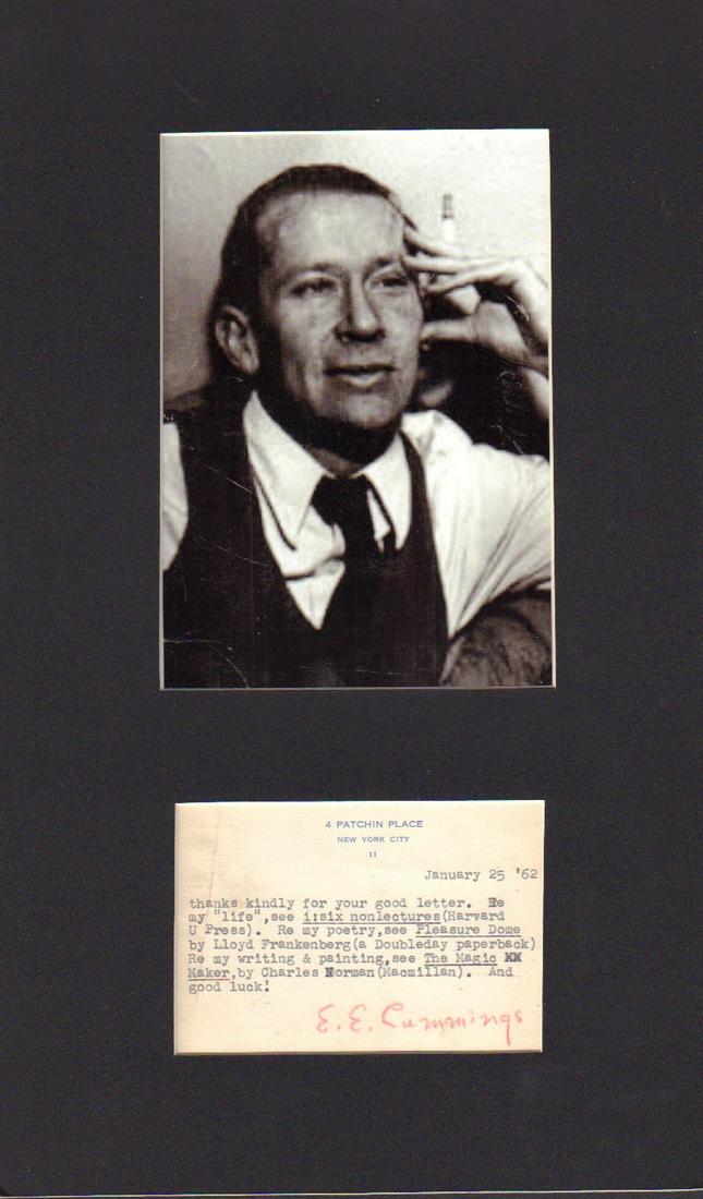 E. E. Cummings (1 of 1)