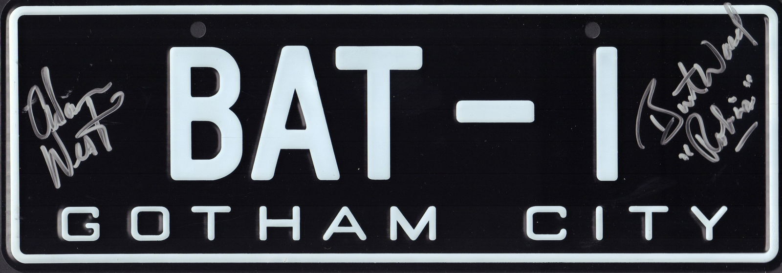 Batmobile license plate (1 of 1)