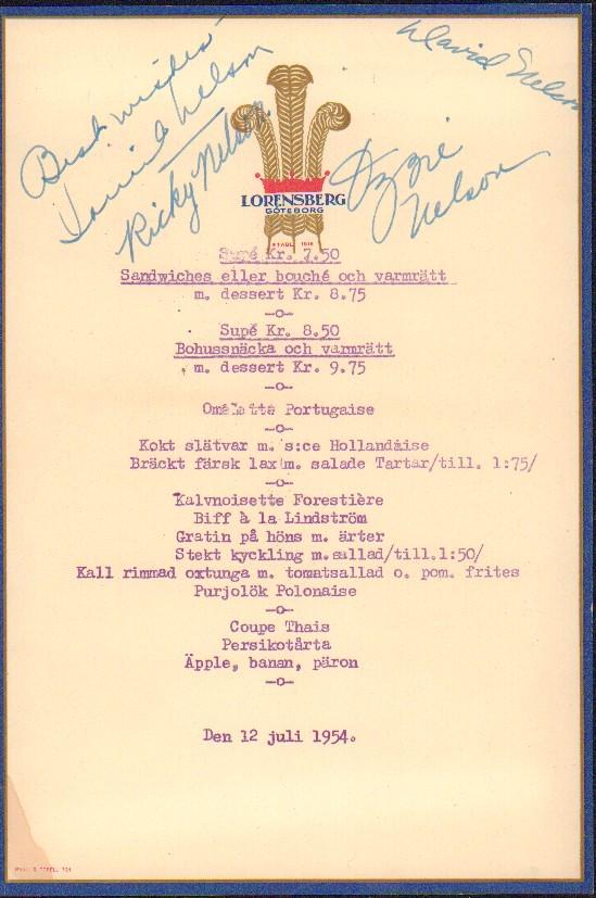 Ozzie and Harriett Nelson and Family (1 of 1)