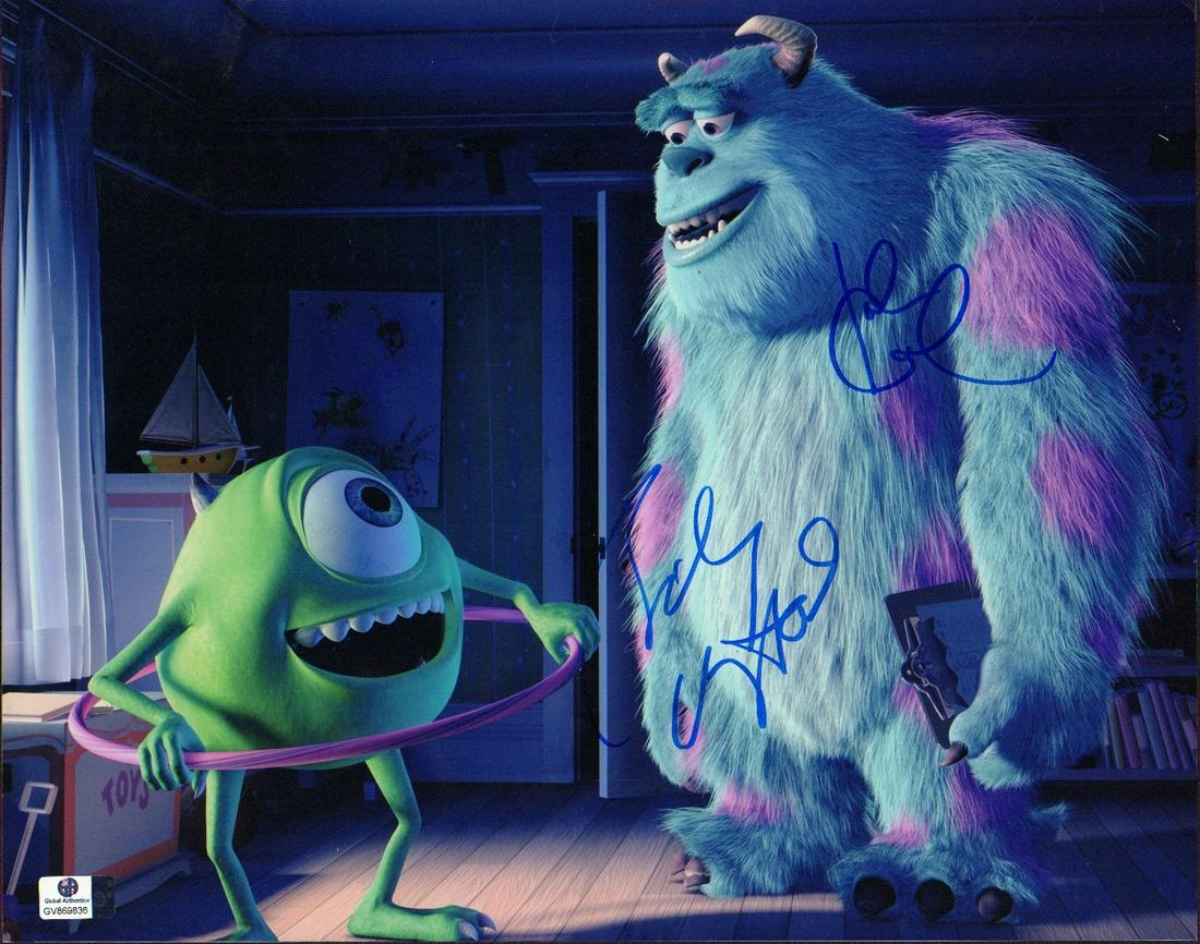 Monsters Inc 11x14 Crystal and Goodman (1 of 1)