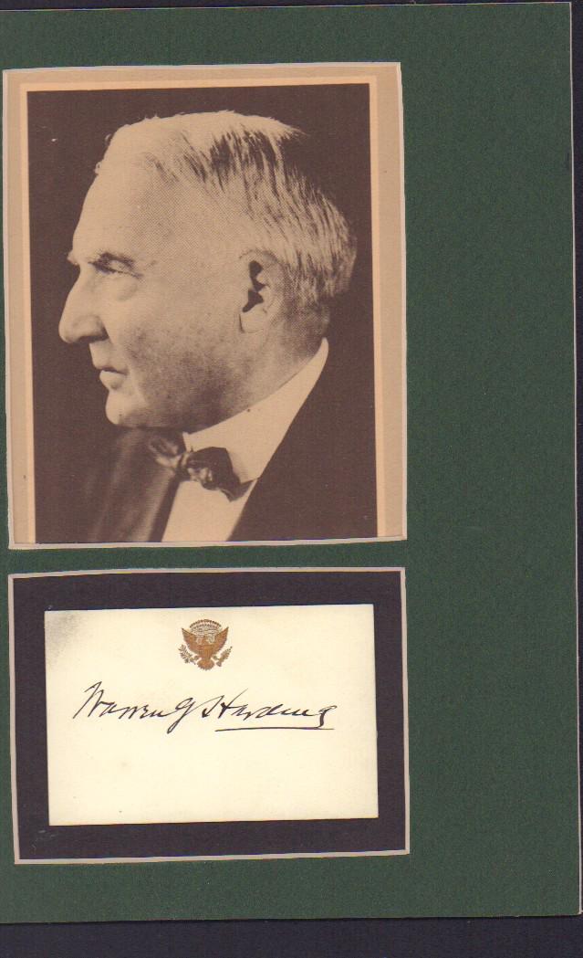 Warren G Harding (1 of 1)