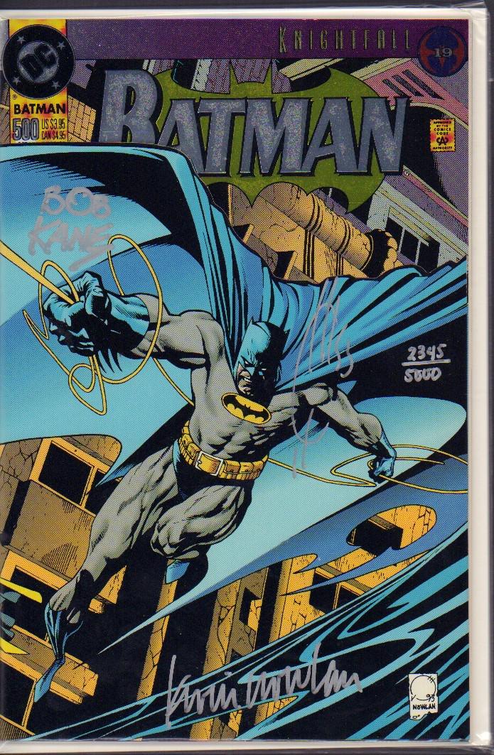 Bob Kane Batman Comic 500 (1 of 1)