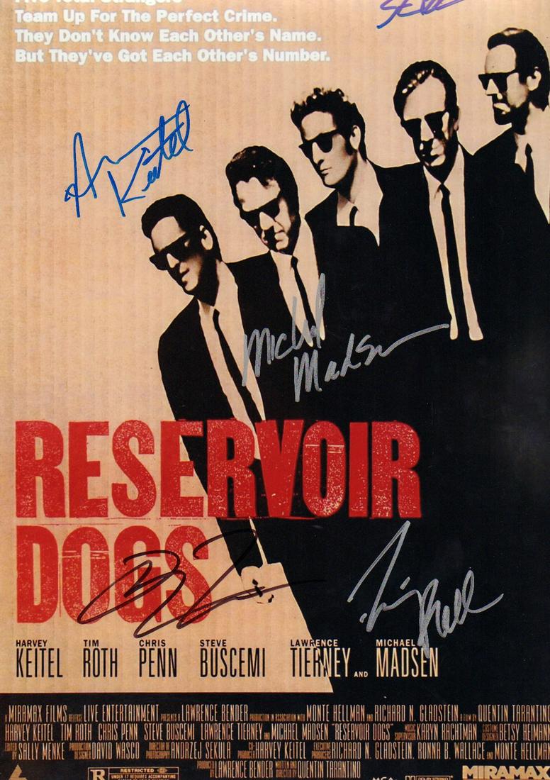 Reservoir Dogs 11x17 cast (1 of 1)