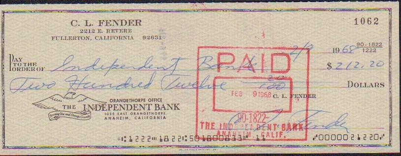 C. L . Fender check (1 of 1)