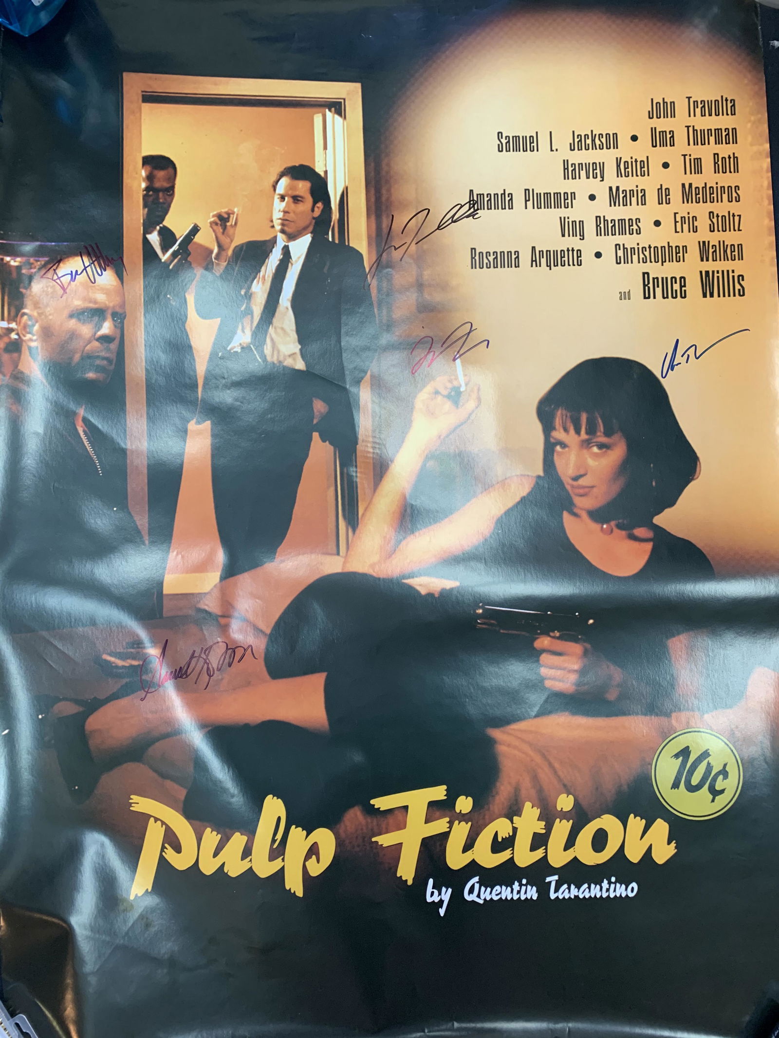 Pulp Fiction poster (1 of 1)
