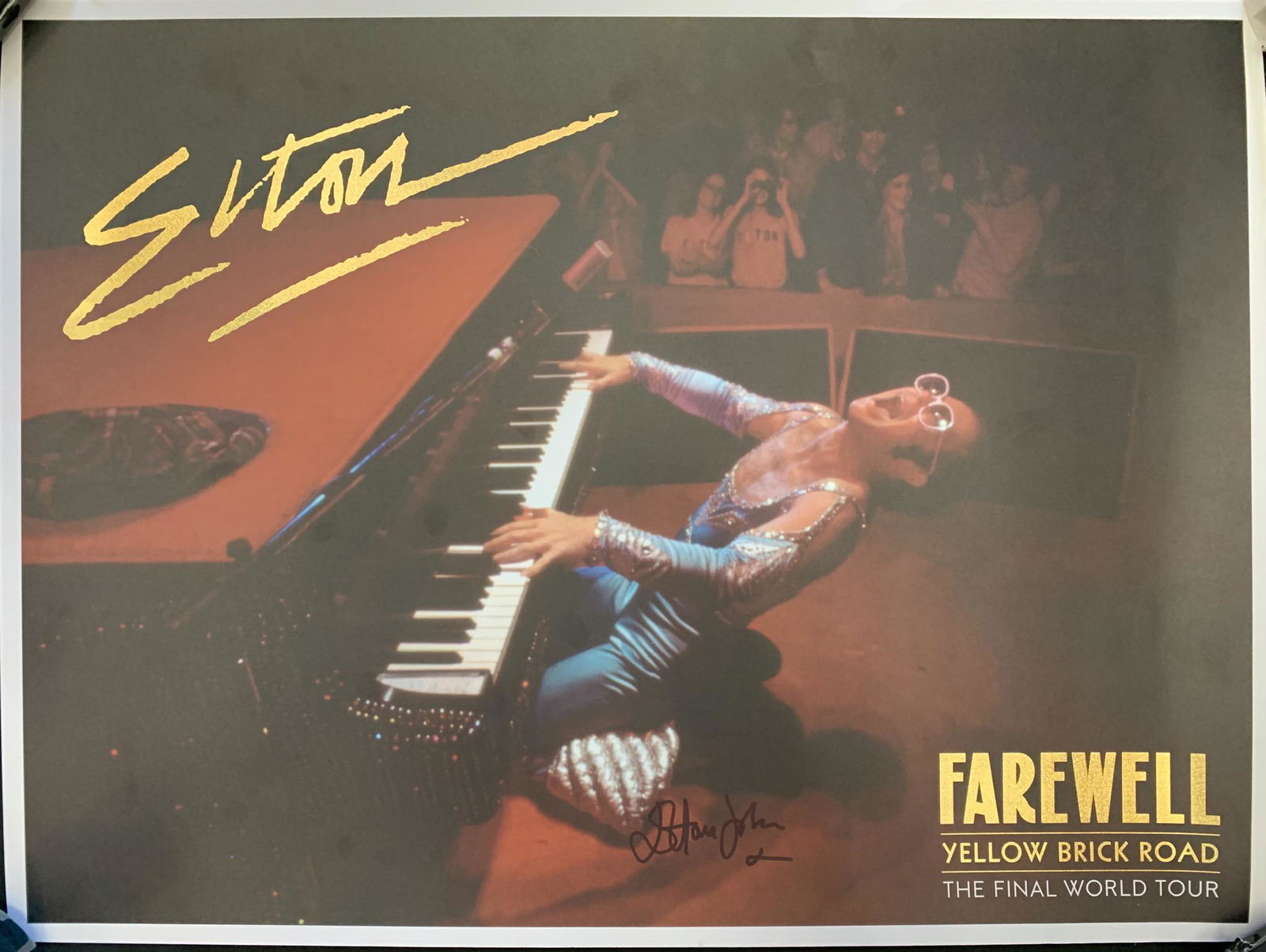 Elton John lithograph (1 of 1)