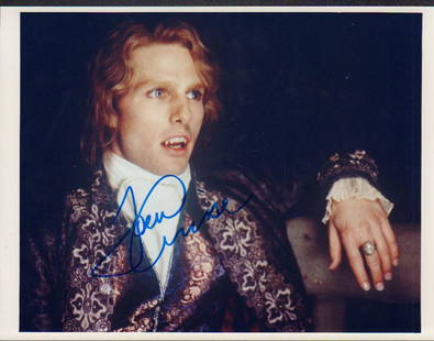 Tom Cruise: A vintage signed color 8x10 as Lestat in the vampire flick Interview with the Vampire ! POP COA