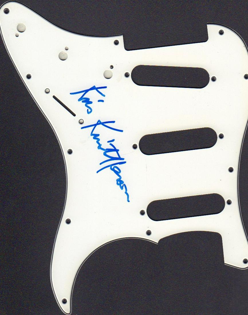 Kris Kristofferson Guitar Pickguard (1 of 1)