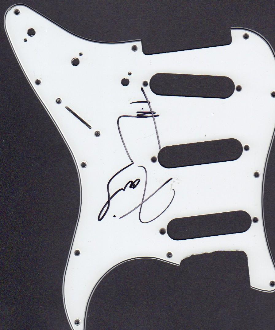 Tim McGraw and Faith Hill Guitar Pickguard (1 of 1)