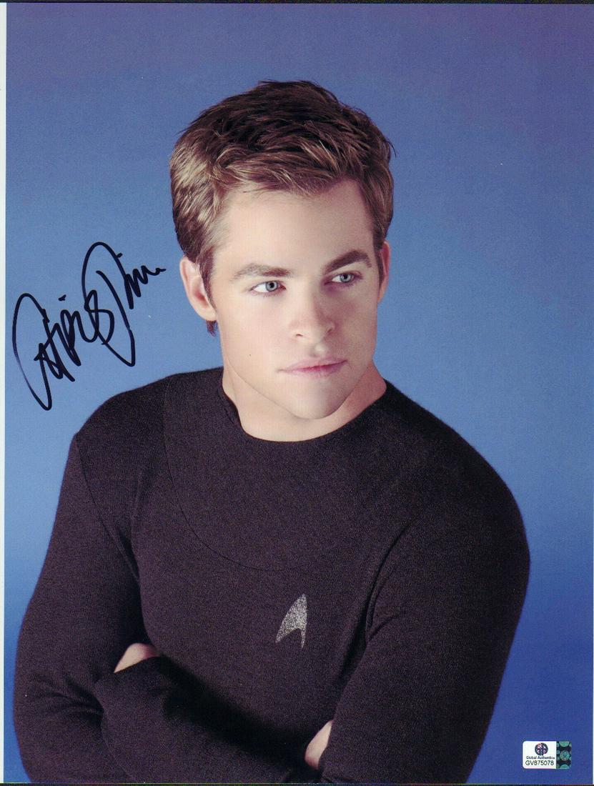 Chris Pine Star Trek 11x14 (1 of 1)
