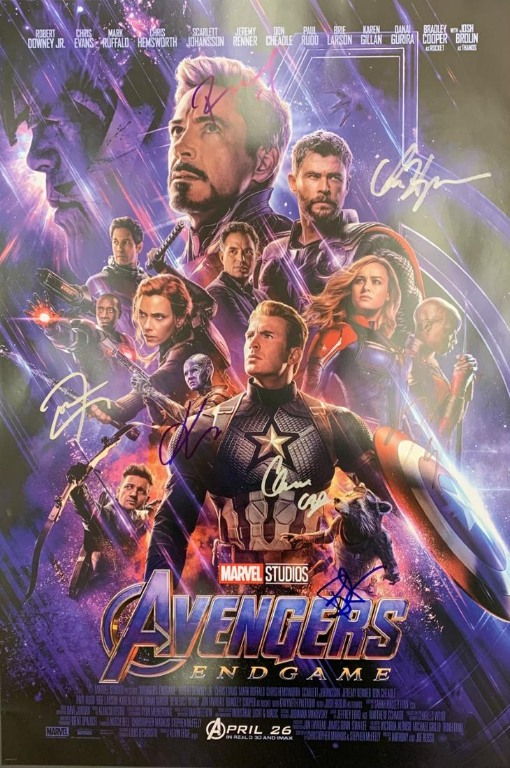 Avengers End Game poster (1 of 1)