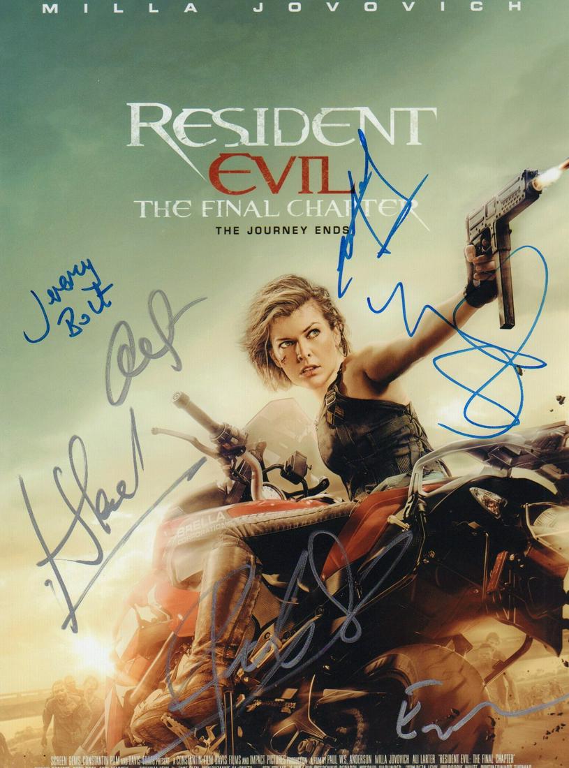 Resident Evil cast (1 of 1)