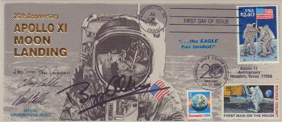 Buzz Aldrin FDC (1 of 1)