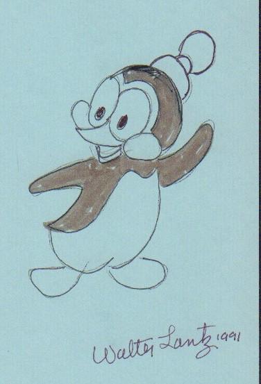 Andy Panda sketch Walter Lantz (1 of 1)