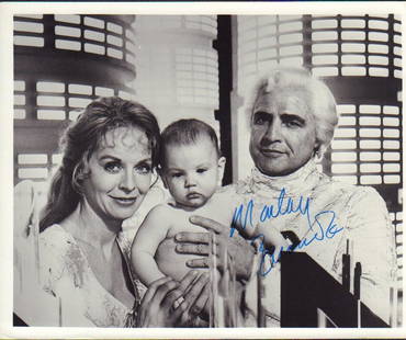 Marlon Brando Superman RARE: A RARE original Superman still signed by Brando obtained from his first estate auction with assistant Alice Marchak RARE with COA