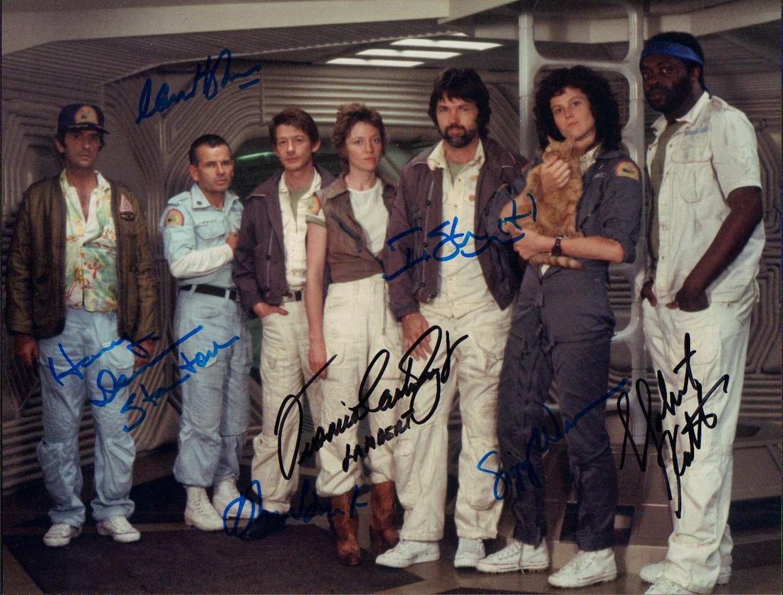 ALIEN Cast 11x14 Rare (1 of 1)