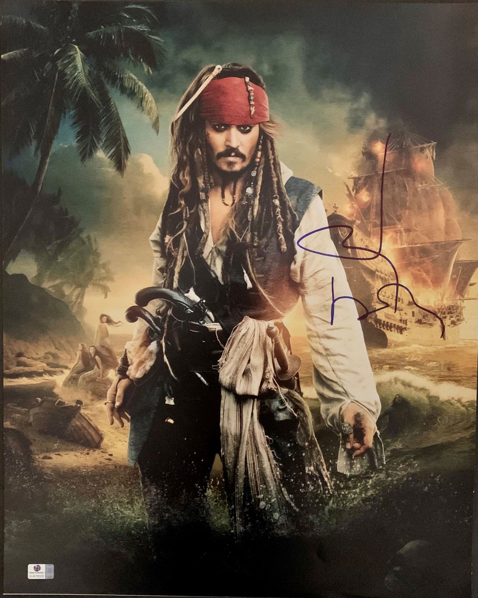 Johhny Depp Pirates 16x20 (1 of 1)