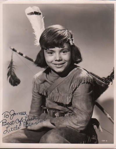 Little Beaver Child Star Signed Robert Blake
