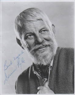 Denver Pyle: The rarest of the Dukes of Hazzard stars signed vintage bw 8x10