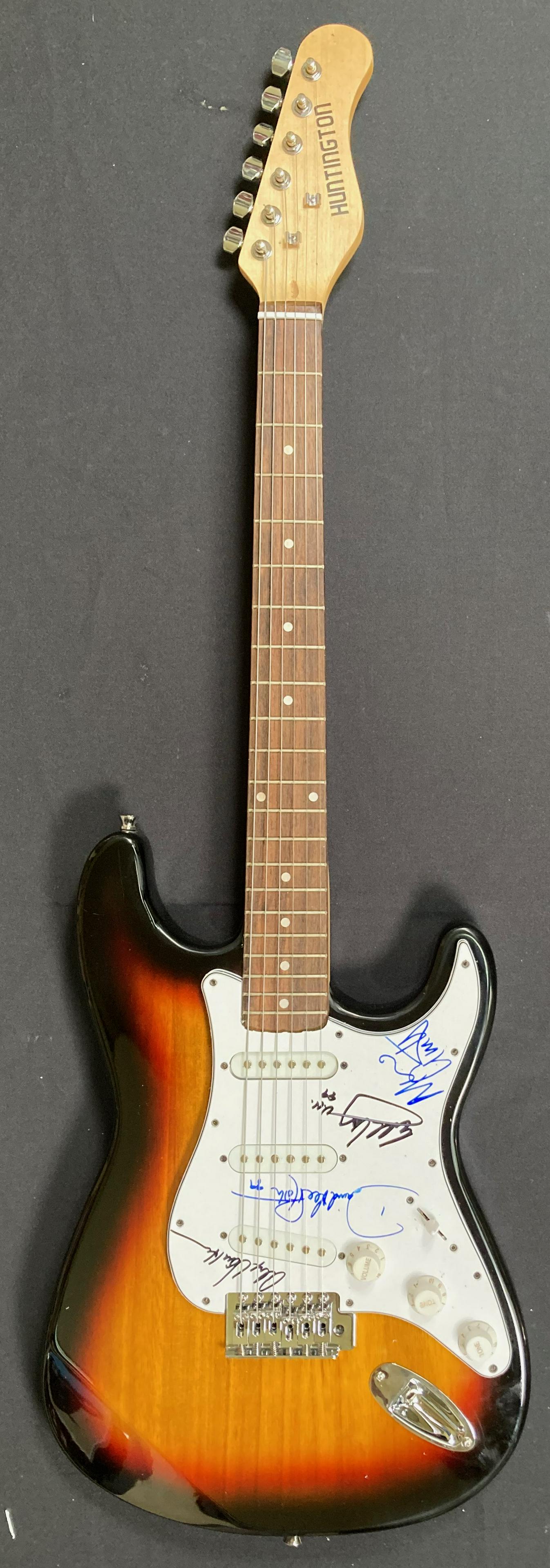Van Halen signed strat electric guitar (1 of 1)