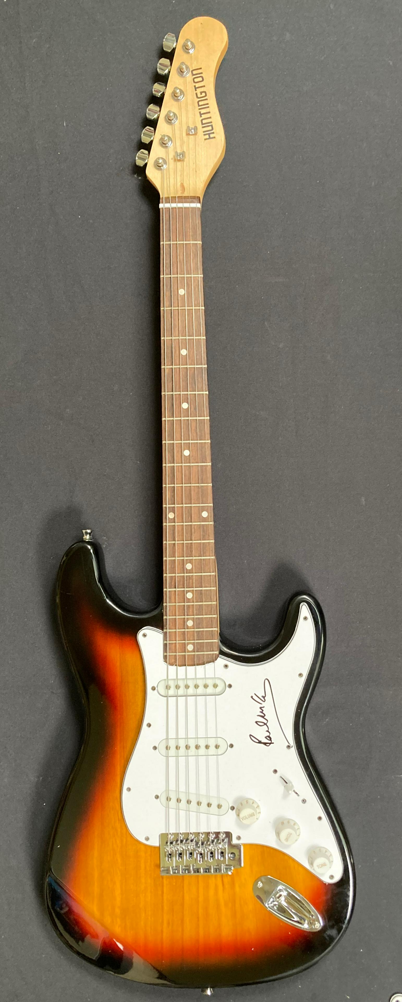 Paul McCartney signed strat electric guitar (1 of 1)