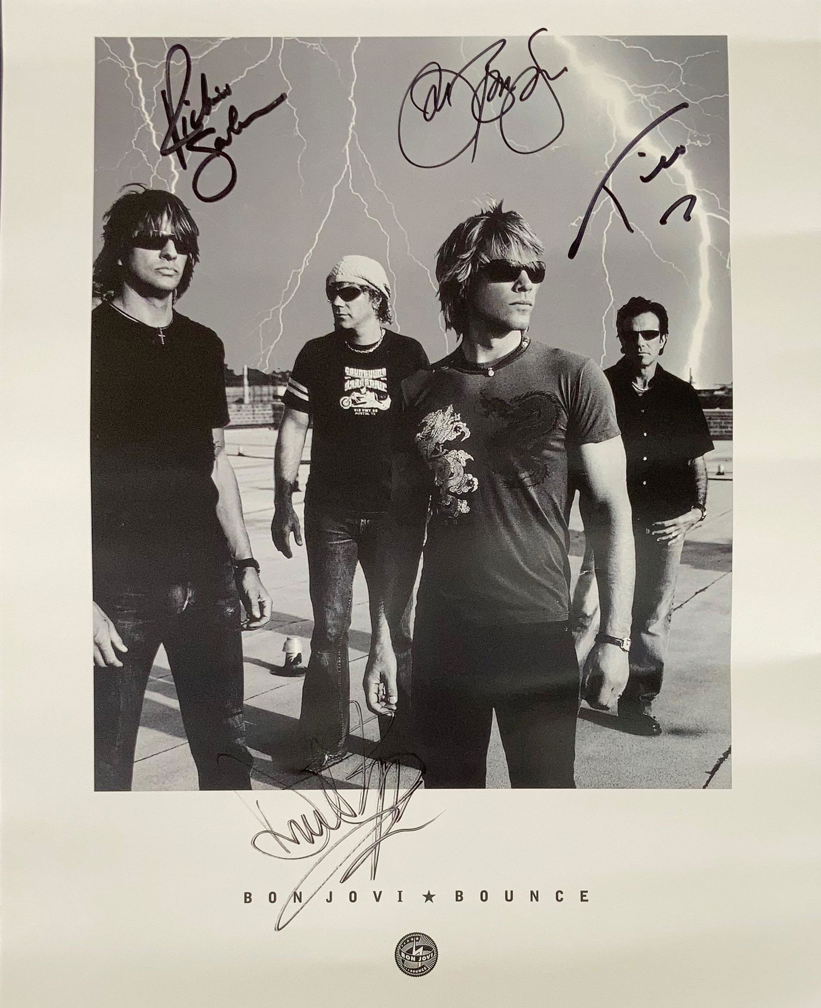 Bon Jovi Bounce Lithograph (1 of 1)