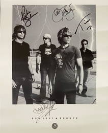 Bon Jovi Bounce Lithograph