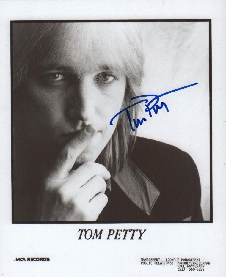 Tom Petty bw 8x10 (1 of 1)