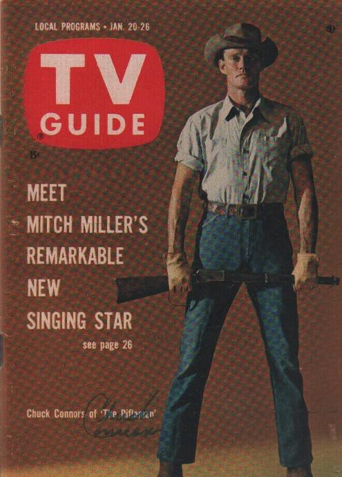 The Rifleman TV Guide signed (1 of 1)