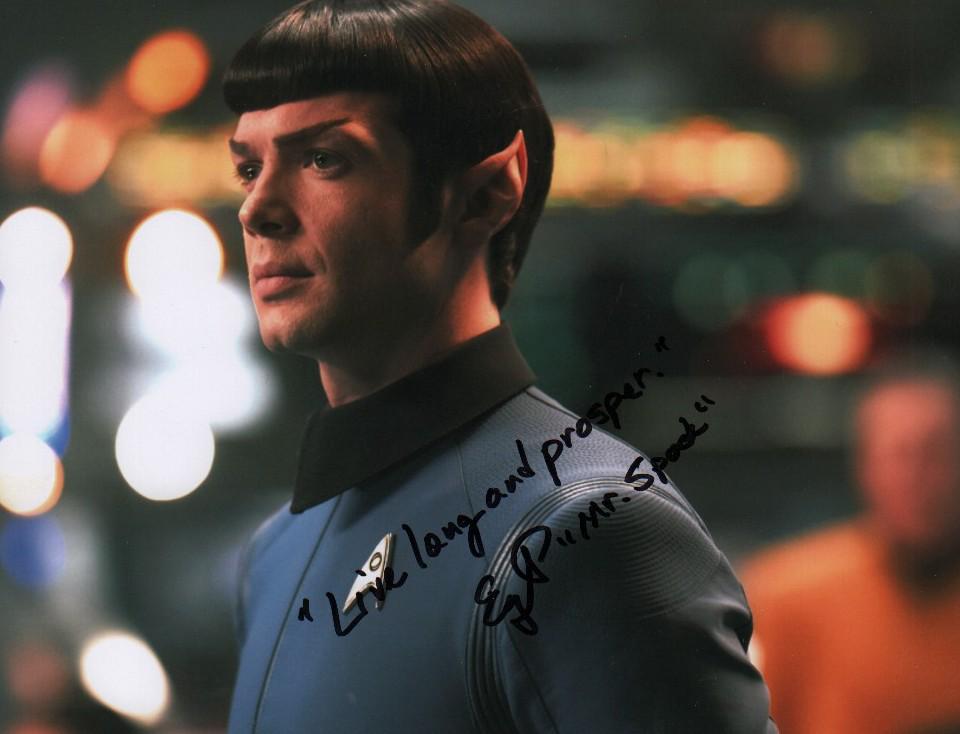 Ethan Peck Mr Spock Live Long and Prosper (1 of 1)