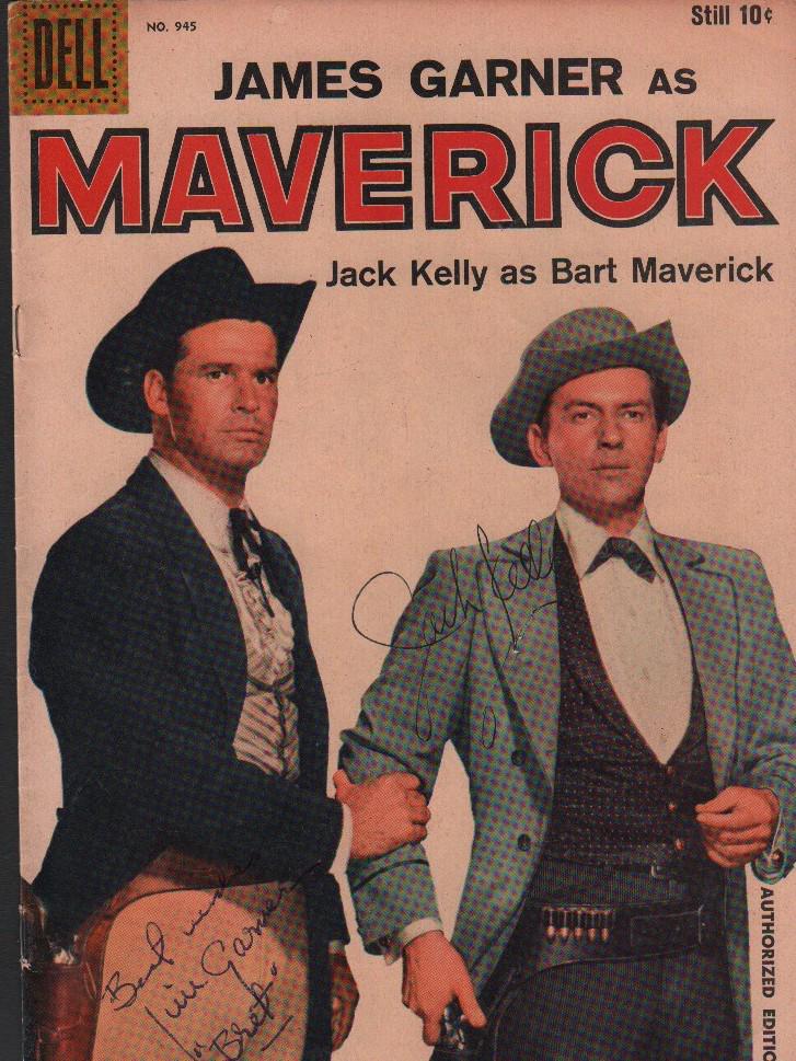 Maverick comic book cast signed (1 of 1)